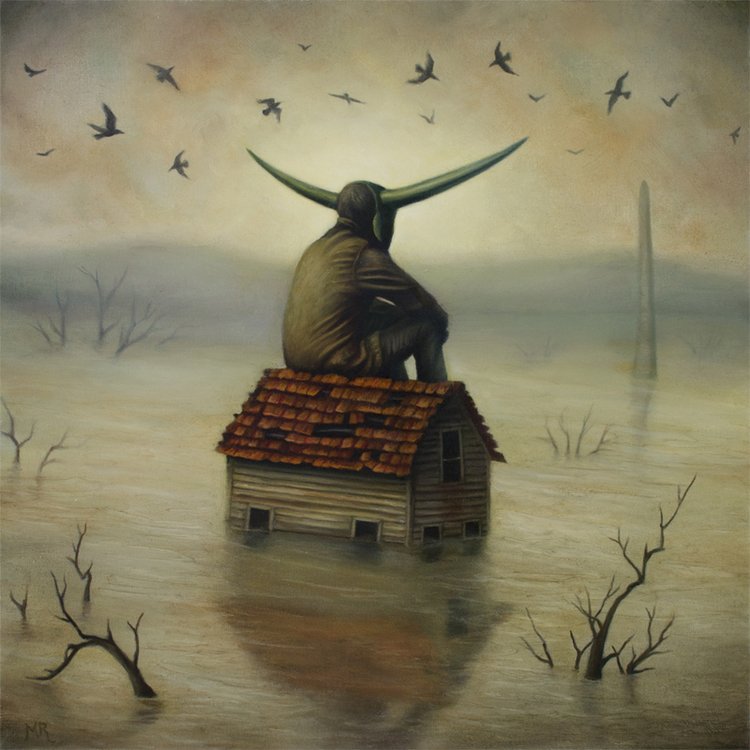 Artist: Michael Ramstead Web: michaelramstead.com #art #artist #painting #onlineart #illustration #artgallery