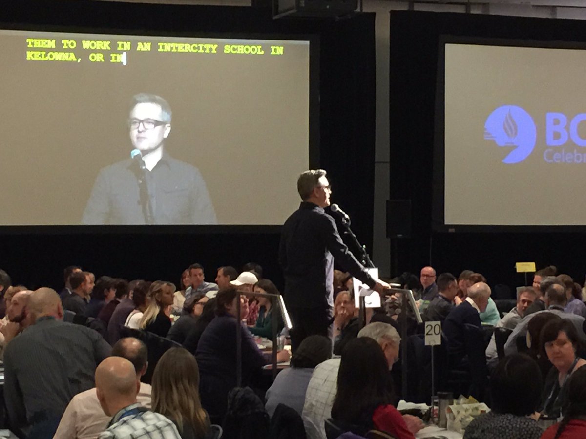 JohannChang's tweet image. .@glenhansman says funding and working conditions is important no matter who&apos;s governing #BCTF2016 #bced #bcpoli