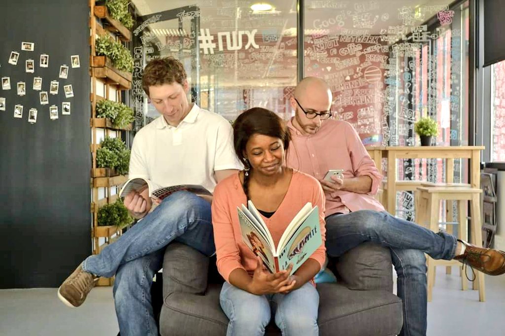 Début de semaine studieux chez <a href="/cameo360/">Caméo 360</a>! @CantineNWX <a href="/n_w_x/">Normandie Web Xperts</a> @SeineInnopolis @normandyFT