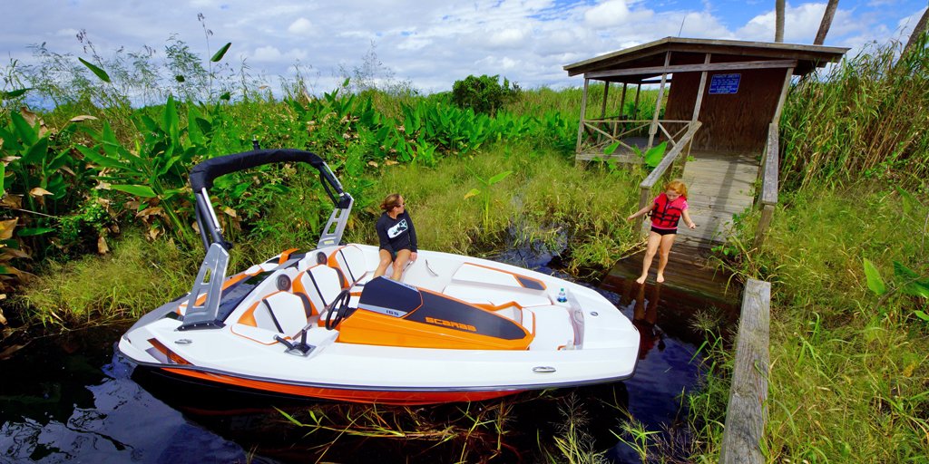 Let a Scarab 165 take you to places that are off the beaten path. #ScarabBoats