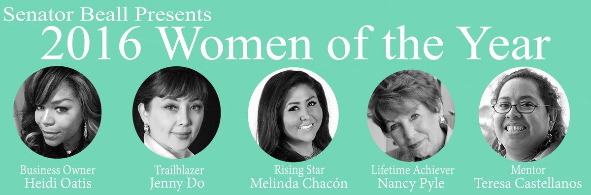 Jimbealljr's tweet photo. I'm honoring 5 women for their unique attributes &amp; accomplishments at my Women of the Year event on 3/23 #sd15woy https://t.co/U4irihFslx