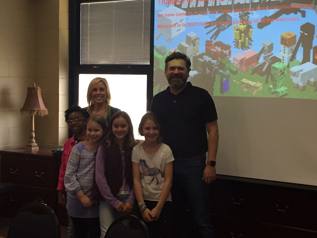 So proud of these 3rd grades for presenting why we need mind-craft in school!