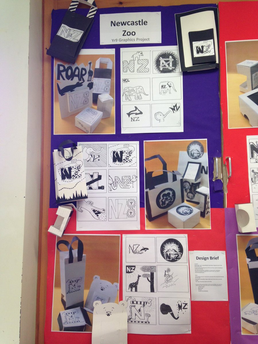 missLPontTech's tweet photo. Fantastic graphics work by year 9 with Mr Shone rebranding for a 'Newcastle Zoo.' @PontHigh https://t.co/upSxyX9x1h