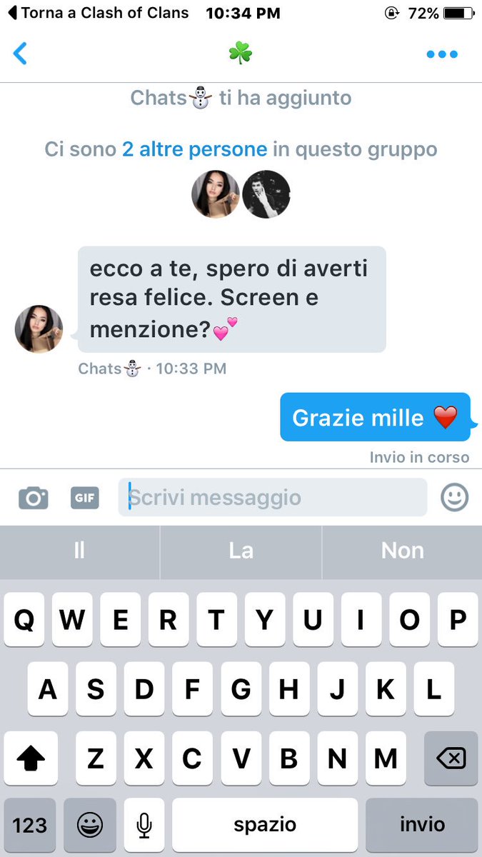 ValeriaDA_real's tweet photo. @wegiveyouchat grazie mille ❣ https://t.co/kXnzNynT2X