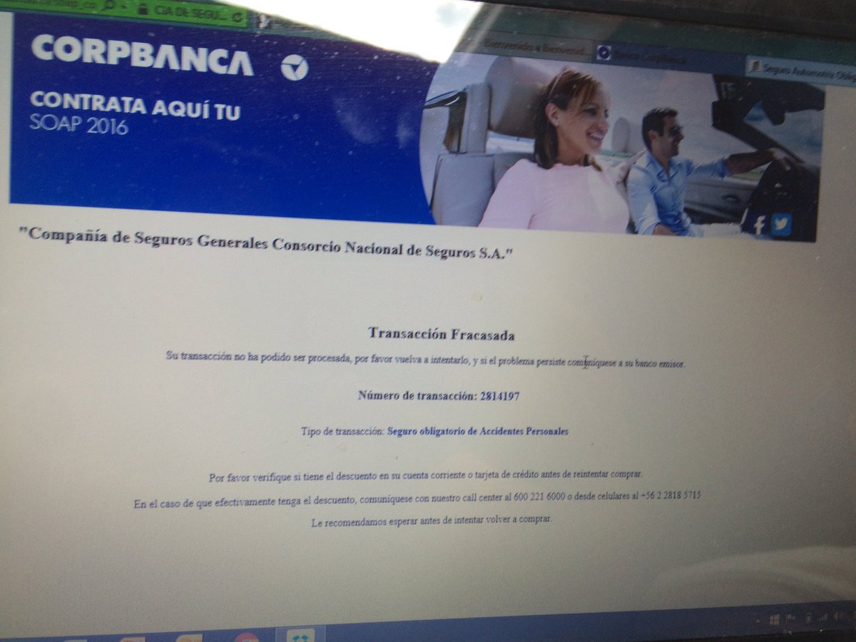 wwwwwaaaasssoon's tweet image. Cinco intentos para comprar el #SOAP2016 por @CorpBanca y nada, es + rápido hacer la fila q prder tiempo en la pag