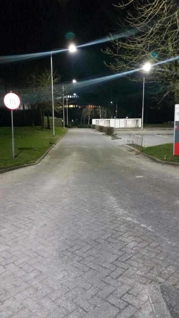 Project in Amersfoort parkeer terrein verlichting met uitgevoerd met LED