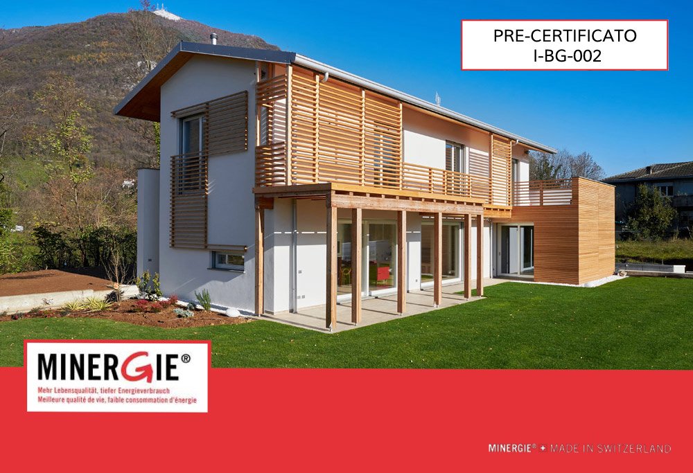 Il Primo Edificio con Sistema Costruttivo #NUR-#HOLZ® Pre-Certificato #MINERGIE bit.ly/1Xj8sWV