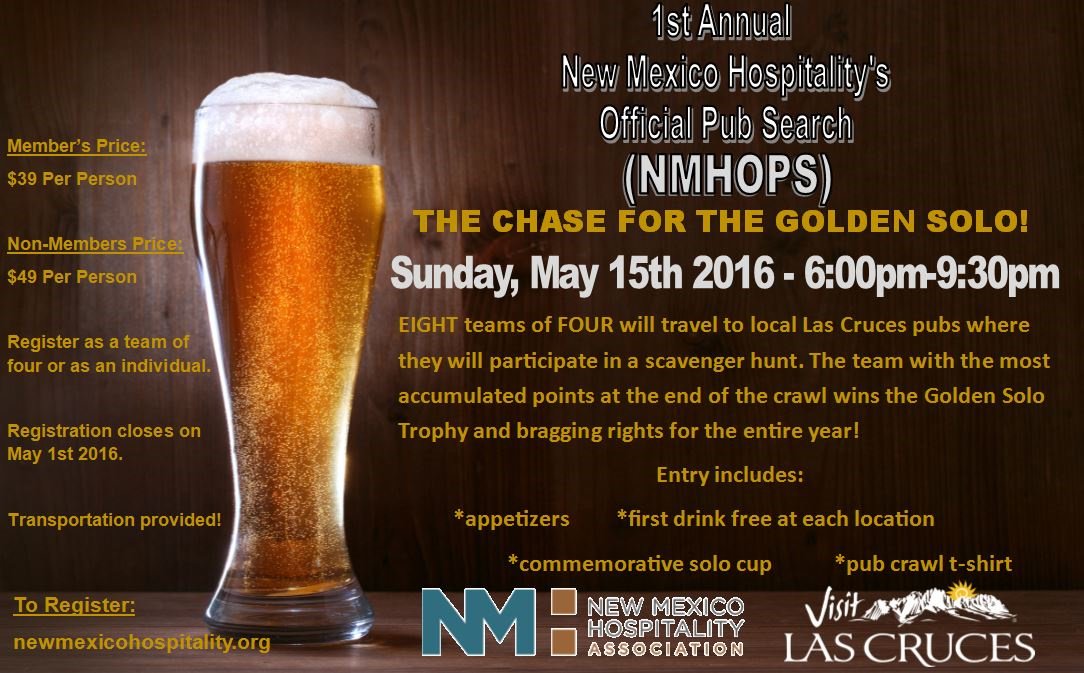 hospitalitynm's tweet photo. Join in on Sunday Funday! The Sunday before Governor's Conference is the 1st Annual #NMHOPS. https://t.co/LzgrLqBog4 https://t.co/29mByZMDQc