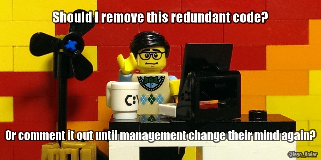Lego_Coder's tweet image. Here&apos;s a #coderjoke to celebrate reaching 1000 followers. Thanks everyone, #programmerhumor