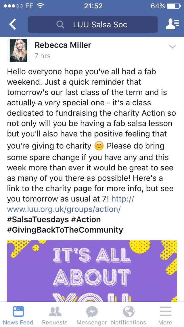 PLUS the lovely <a href="/luu_salsasoc/">LUU SalsaSoc</a> are hosting us a fundraiser after our AGM so all the more reason to attend :)