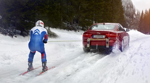 WIRED's tweet photo. This guy’s gonna use jets to ski at 156 MPH. And no, he isn't Wile E. Coyote https://t.co/OqwAn39Ss1 https://t.co/iJE2KpBq1x