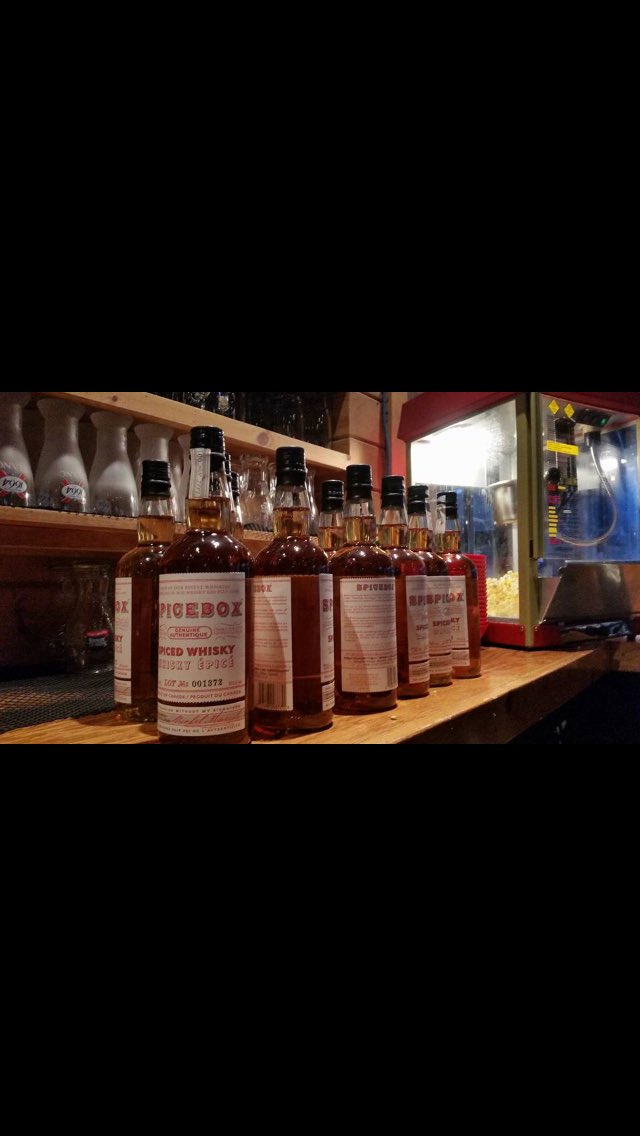 scotch_rocks's tweet photo. @TheSenateTavern is ready for @SpiceboxWhisky Monday #twofitty #gotspice cc: @Mondia_Alliance https://t.co/XHxHUihav8
