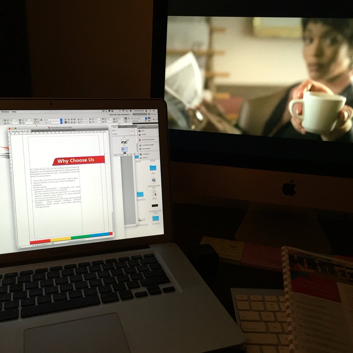 IamAndrewTuck's tweet photo. Hard at #work #clients deadline for their #miracle mountain of work is this afternoon #demandingclient #entrepreneur https://t.co/fnfNfhZC8u