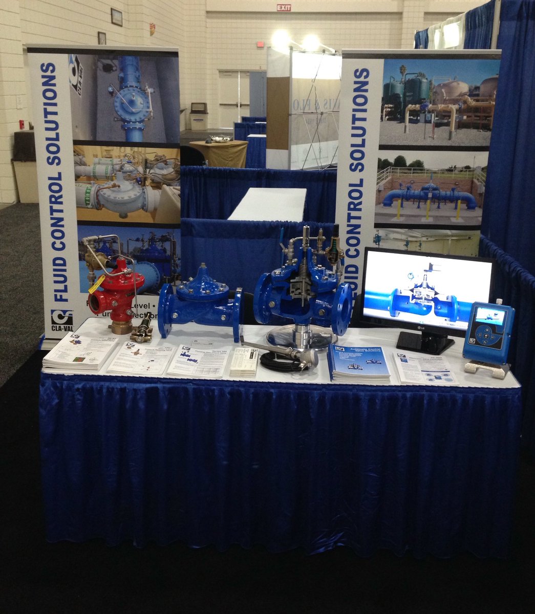 ClaValUSA's tweet photo. Stop by and say hi to our local Cla-Val team at booth #106. #SCEC2016 https://t.co/8arSJYEGt0