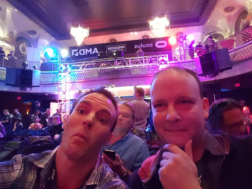 eventsforgamers's tweet image. The E4G crew is @AMD &apos;s #AMDCapsaicin event at #GDC16!