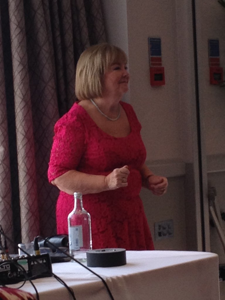 ChristineElmer's tweet photo. Excellent Ladies Lunch earlier in aid of Sam Beare Hospice #Weybridge with @MarySheldon9 #SamBeare https://t.co/Na8WERSino