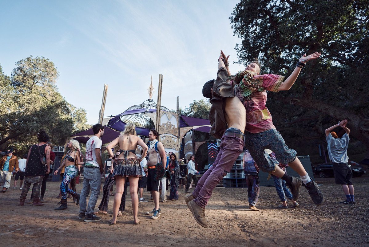 When you run into your crew at the beginning of the festival... #festivalfeels Photo: <a href="/dnaimagery/">DNA Imagery</a>
