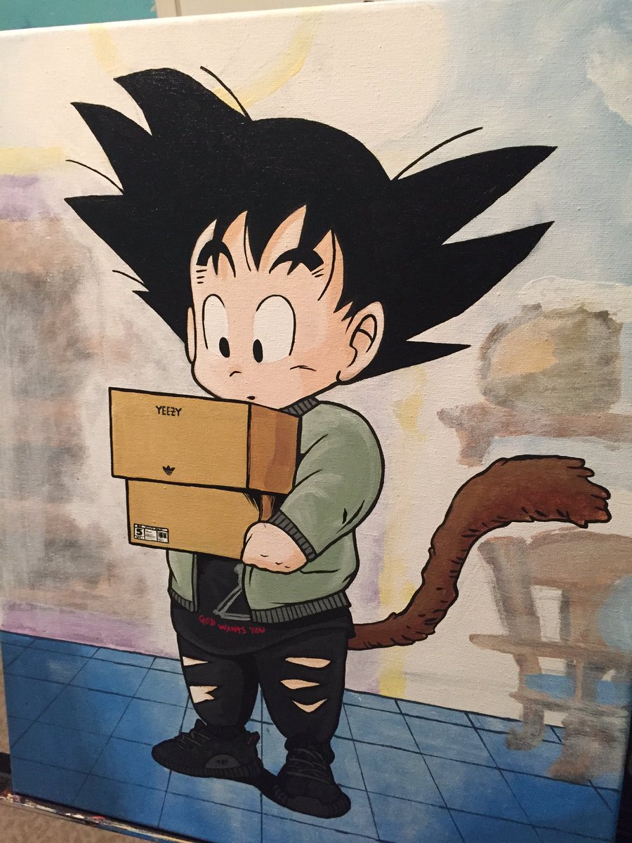 goku yeezys
