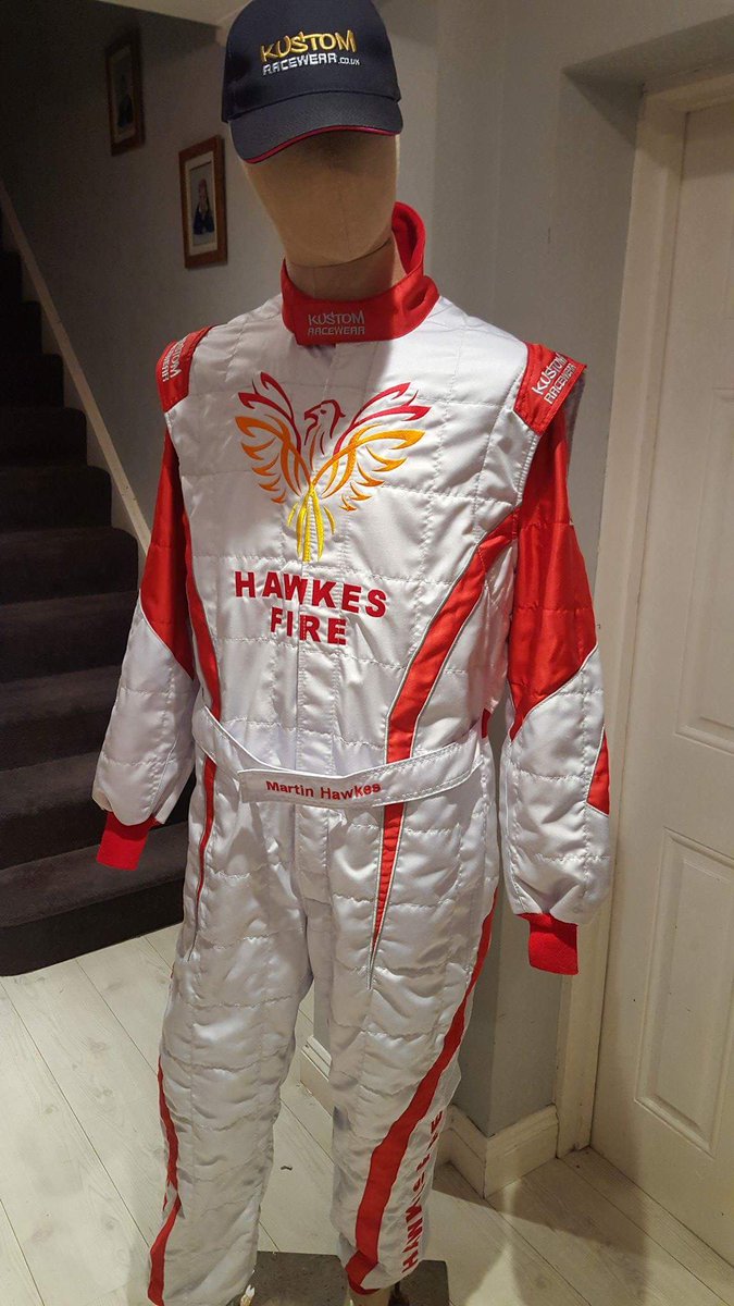 One of our latest <a href="/kustomracewear/">Kustom Racewear</a> FIA racesuits for <a href="/HawkesMarty/">BmwminiRX</a> @BritishRallyx