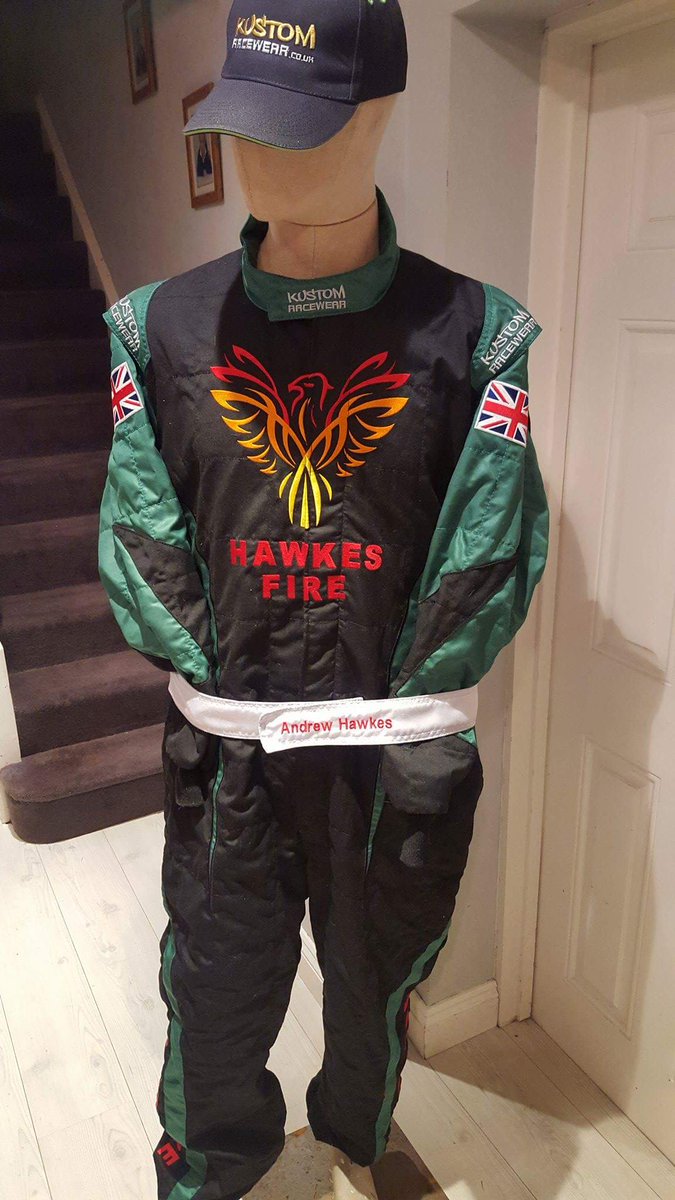Another of our latest <a href="/kustomracewear/">Kustom Racewear</a> FIA racesuits for <a href="/HawkesAndy/">Andy.Hawkes</a> @BritishRallyx