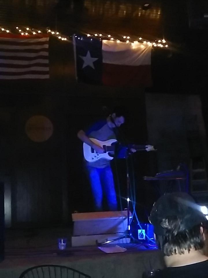 Over at Shakespeare's on 6th, kicking it with our heavily talented friend Leo for a three hour set for #SXSW2016 !!