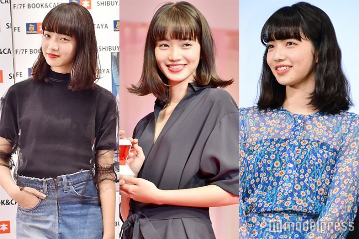 モデルプレスビューティー 今マネすべき髪型 小松菜奈 黒髪でも軽い秘密は 毛先 にアリ 小松菜奈 ヘアスタイル ブラントカット ブラントボブ T Co Ypd2xpdcks T Co W41prskeqa