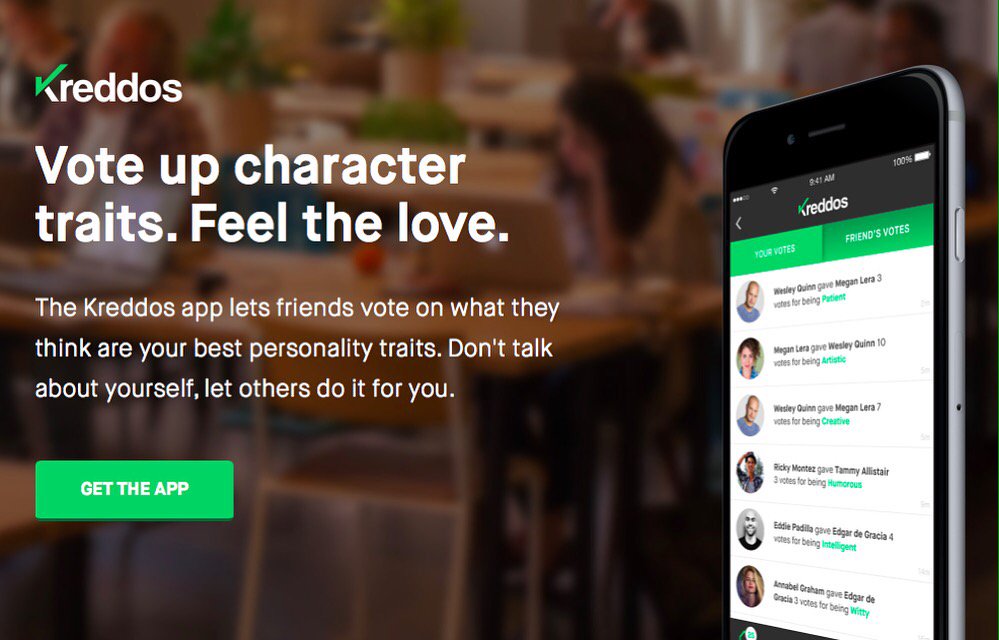 kreddosapp's tweet photo. Available on the App Store.  Spread the word since there's more to come 📲

#ios #kreddos #feelthelove https://t.co/qgFbNQWo5M