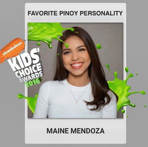 gmanetwork's tweet photo. .@mainedcm to fans: "I wouldn't win this if not because of all your efforts!" | https://t.co/m4s5Bgsod1 https://t.co/uMPeJ3q5el