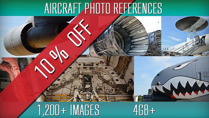 Cubebrush's tweet image. Stock Photo Pack: Aircraft Reference vol.1 buff.ly/1M39lCf by @SubstanceTools #stockphotos #refpack