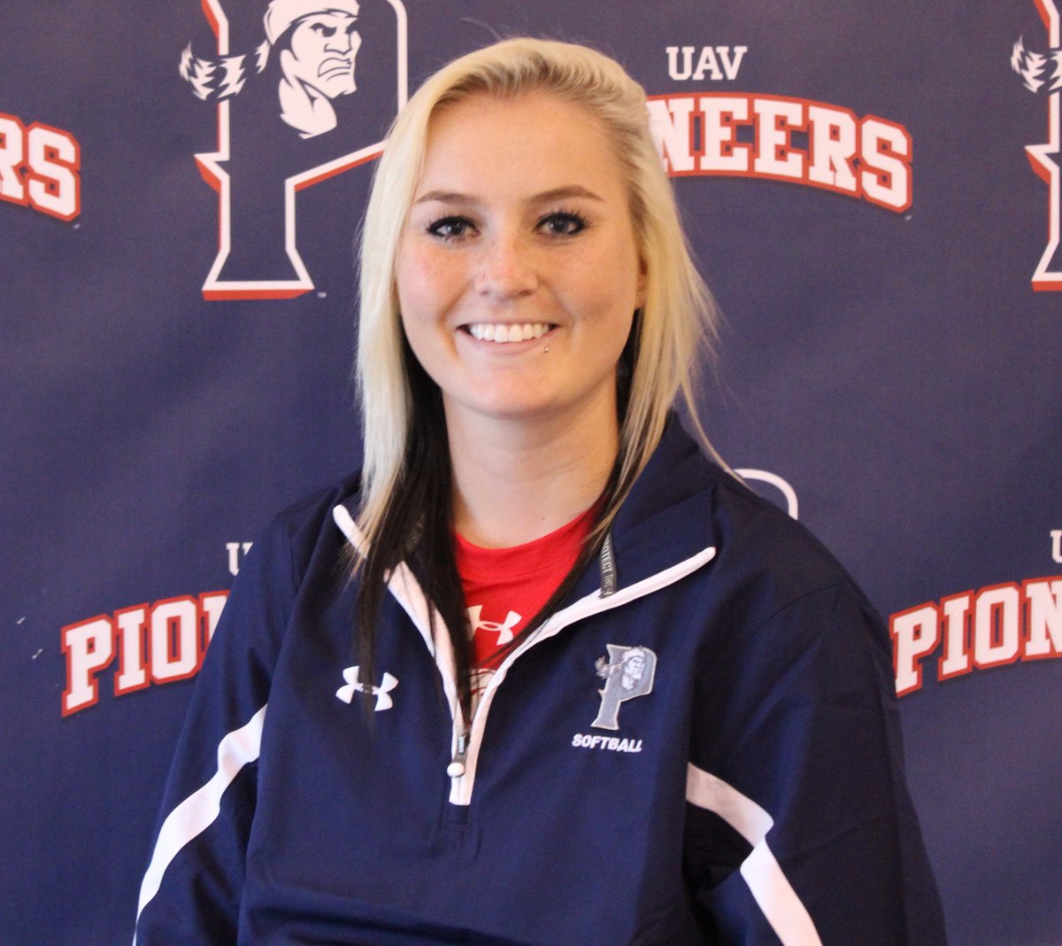 UAVAthletics's tweet photo. Great showing by #UAVSoftball's Tabitha Bayers vs. San Diego Christian earns her UAV POW!
https://t.co/MSjD8FBNqf https://t.co/YnfZusFubf