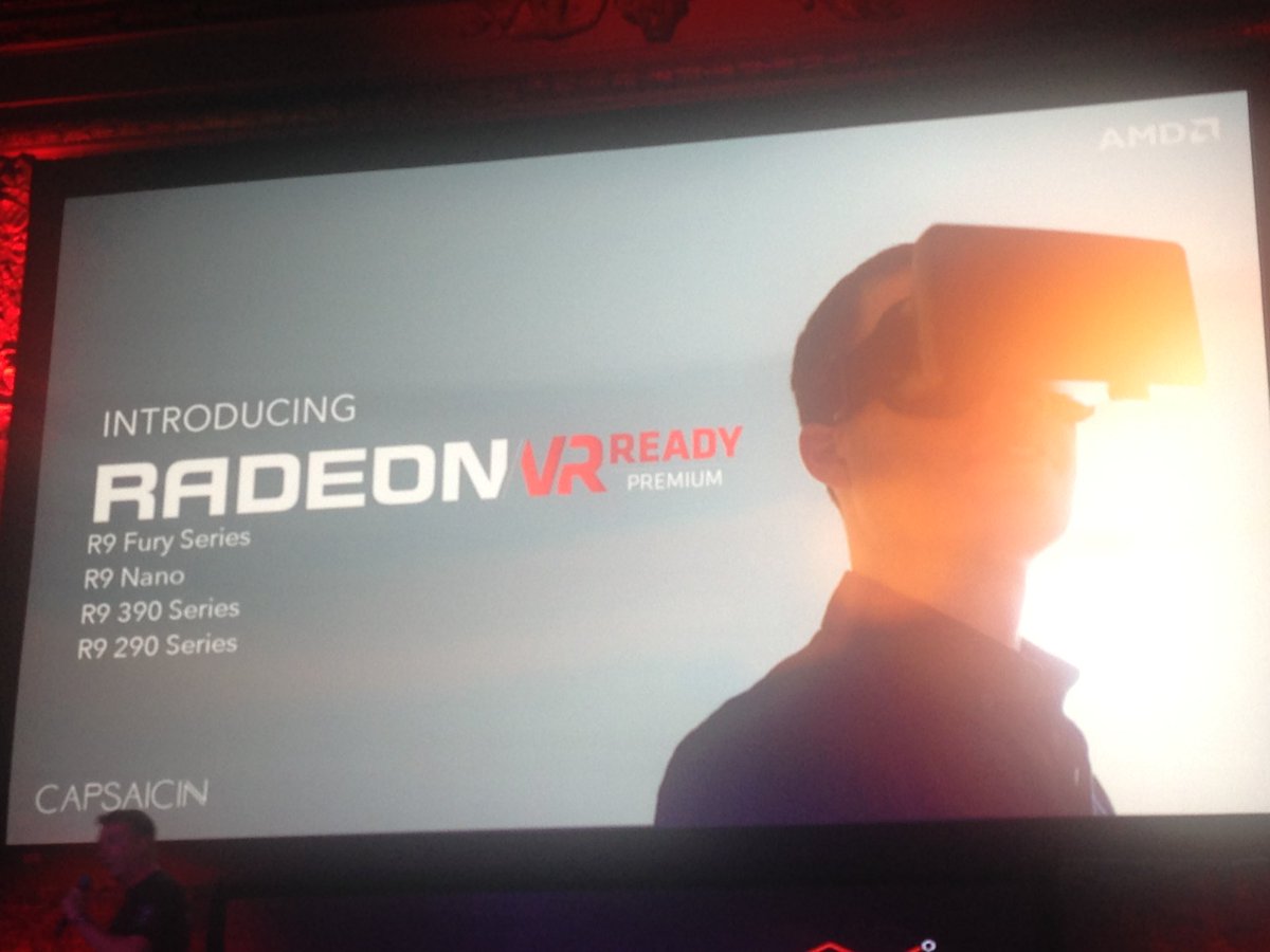 SasaMarinkovic's tweet image. Introducing Radeon VR Ready PREMIUM experience! + @htcvive @HP #AMDCapsaicin  @AMDRadeon