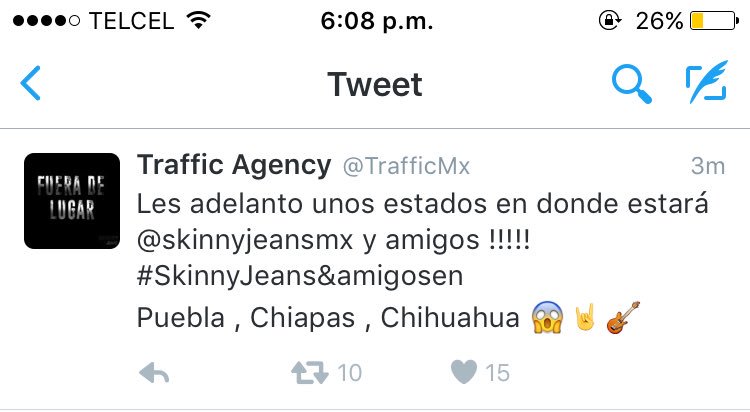 DylChiapas's tweet photo. Como les agradecemos? Como? 😭❤️🙌🏽 estamos sin palabras @TrafficMx https://t.co/2K8KlwbqVr