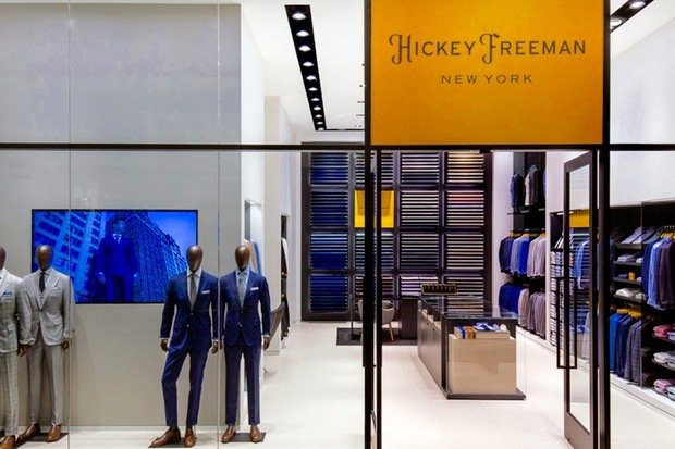 DNAinfoNY's tweet image. Old-school suit-maker @hickeyfreeman gets a modern makeover in Lower Manhattan. dnain.fo/22fsJn5