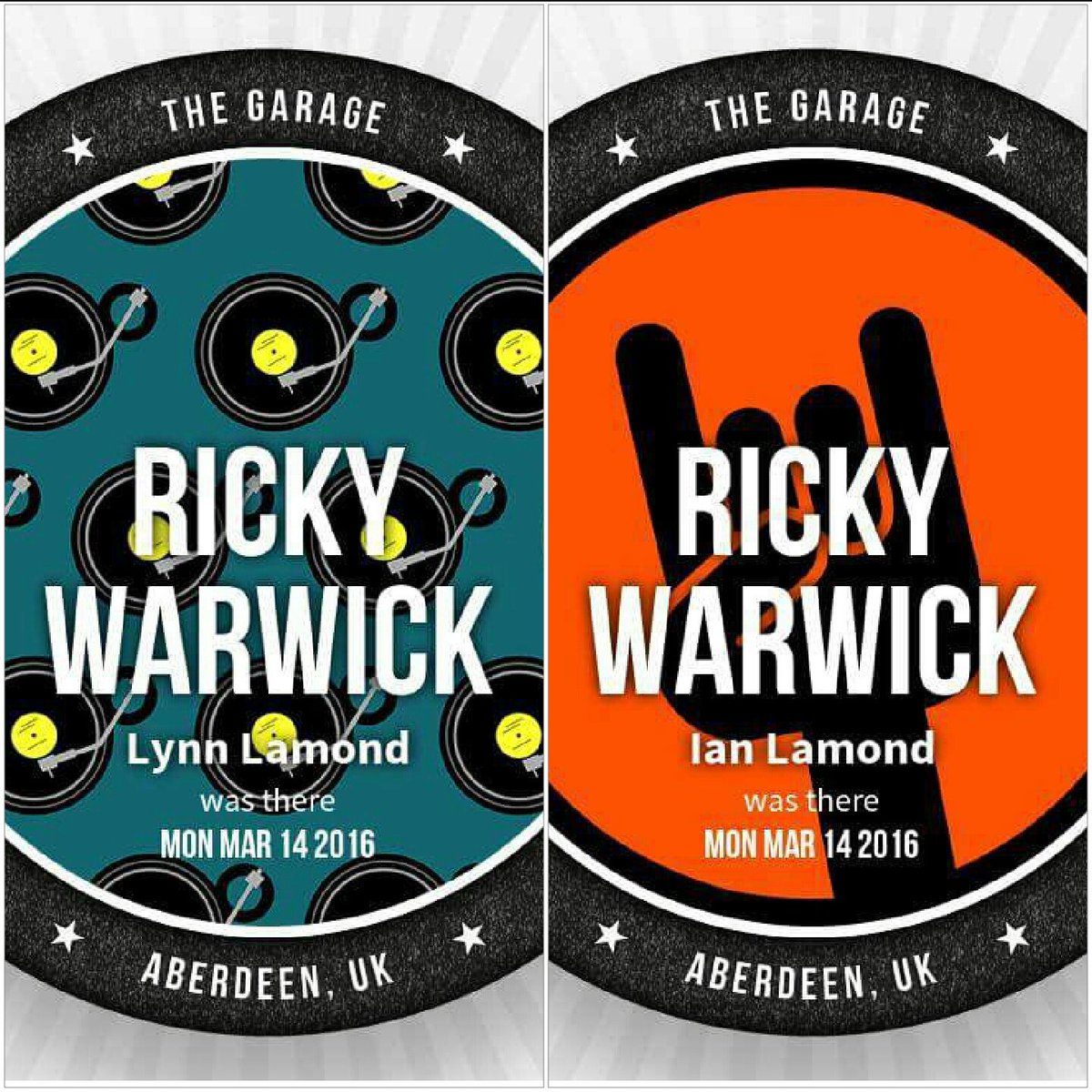 Big Thanks <a href="/HeartsFighting/">The Fighting Hearts</a> <a href="/rickywarwick/">RICKY WARWICK 🍀</a> <a href="/MarkGThwaite/">Mark Gemini Thwaite ⚡️MGT</a> for last nights show. 
#greatmusicians