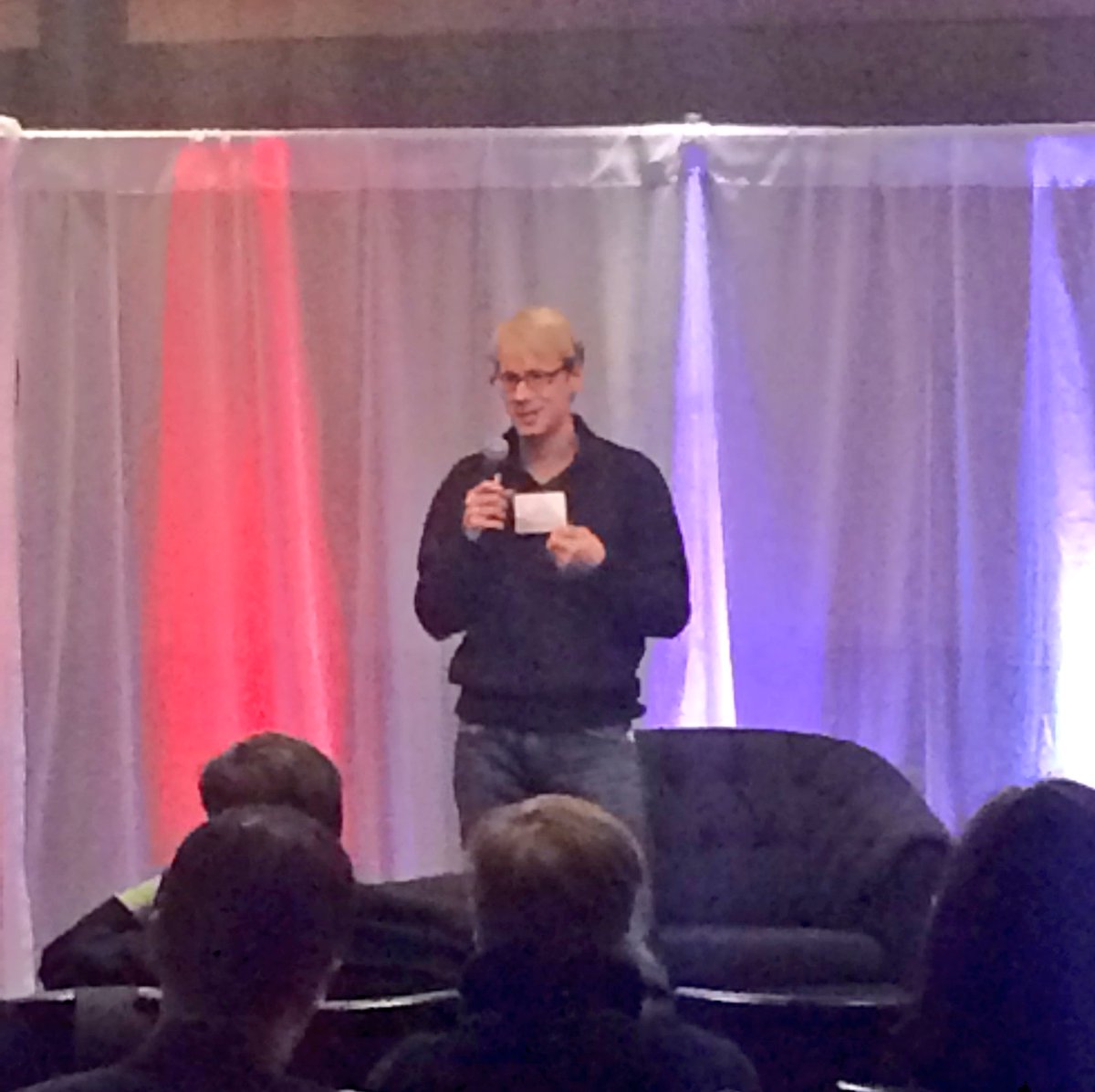 src_rsc's tweet photo. Bill Coush (@McGillU) speaks to us about physical quantum information #UKCanFrontiers #ScienceFrontiers https://t.co/AJZM00qGkk