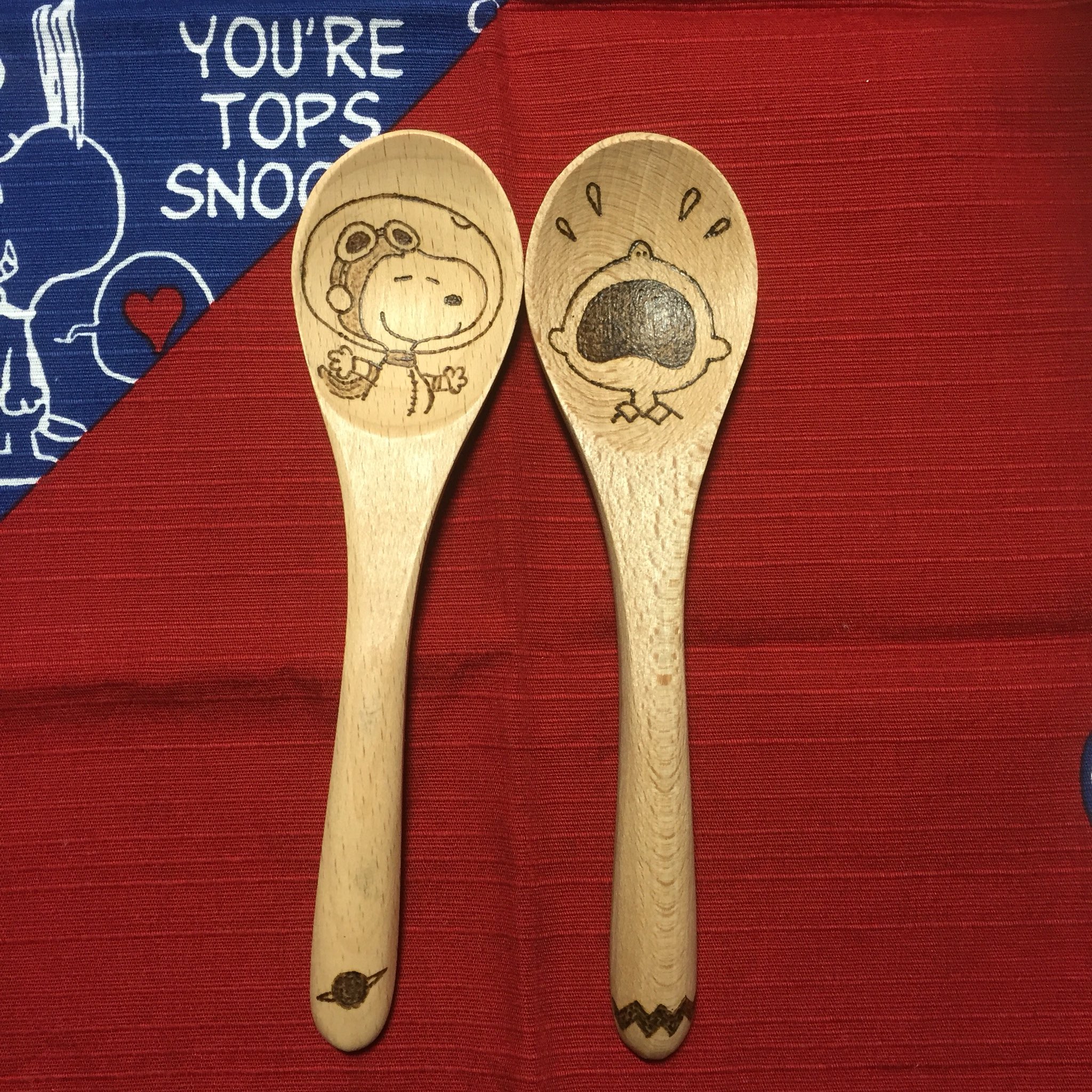 ｎａｍｉｍｏ スプーン屋さんか ってくらい焼いてる 近くのダイソーのスプーン在庫がなくなってしまった ウッドバーニング スヌーピー ムーミン T Co Iyywbxews9 Twitter