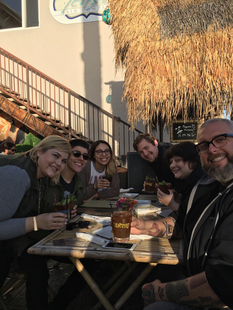 ThePieHoleLA's tweet image. Pie Hole tradition is make a LOT of pie, then drive to our fav tiki spot @Ventiki #PiDay #PiDay2016