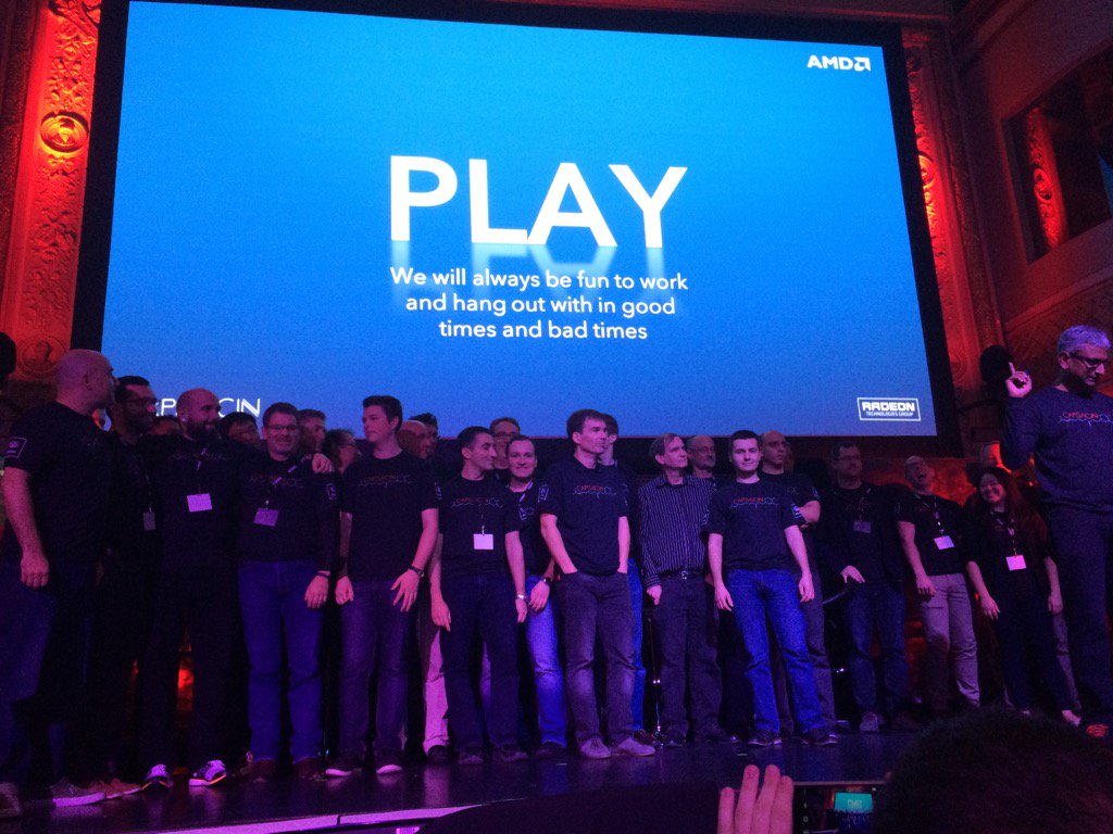 jarredwalton's tweet image. #AMDCapsaicin and Play. And I&apos;m done tweeting now!