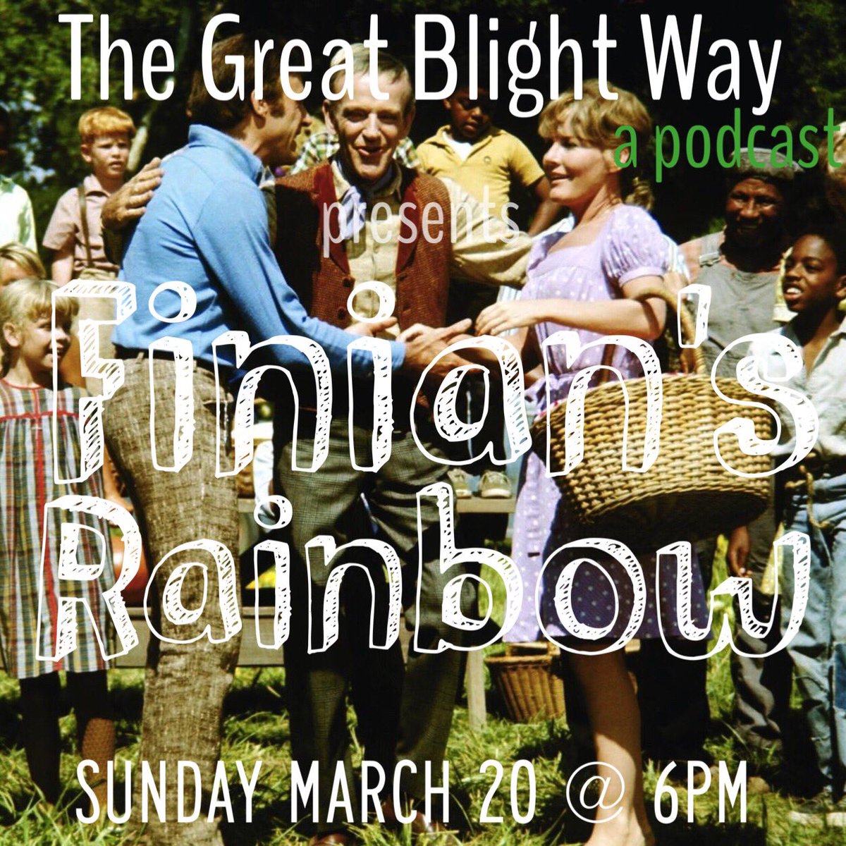 Gr8BlightWay's tweet photo. SUNDAY @ 6PM! Fred Astaire's lesser known and lesser loved Finian's Rainbow that def has blackface. #comedy https://t.co/4xgBpZyXi0