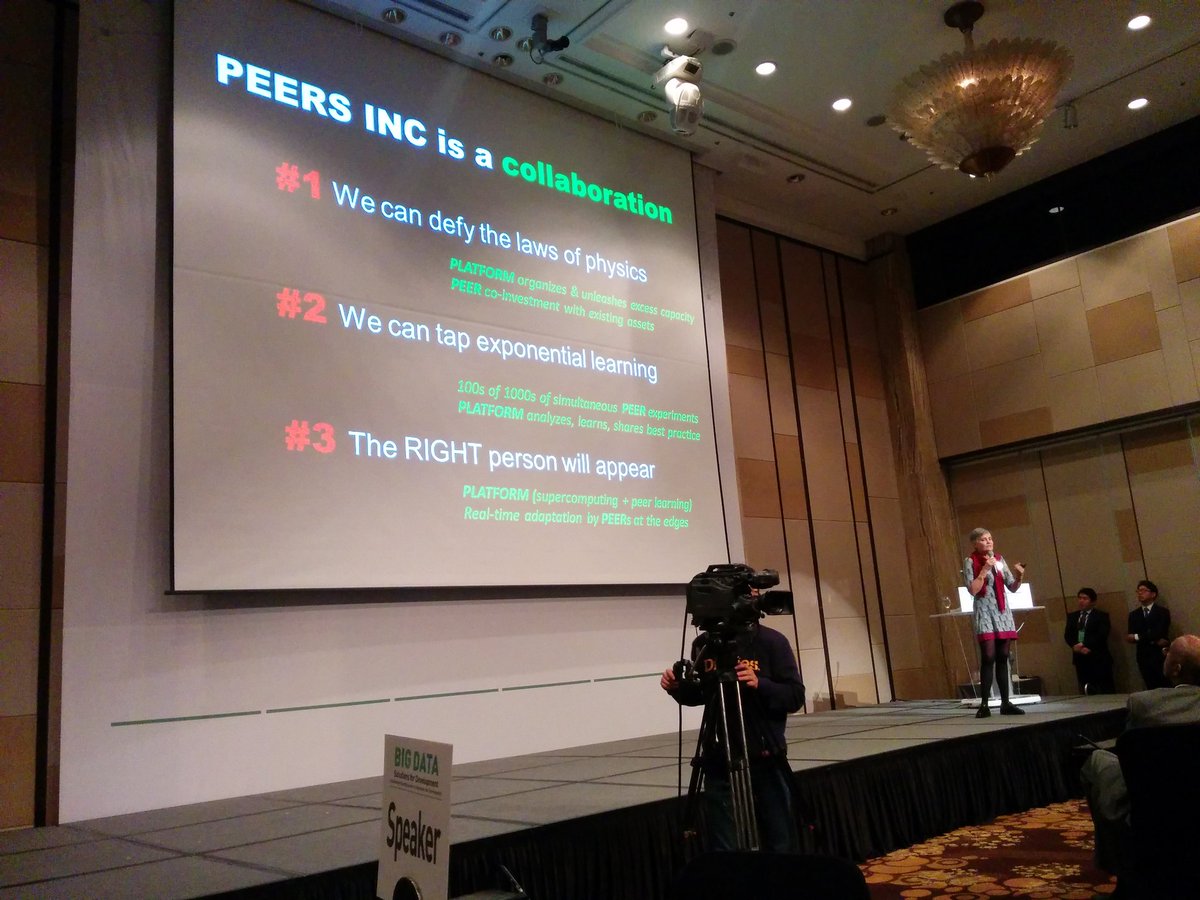 DebisiAraba's tweet image. &quot;We&apos;re moving from industrial capitalism to a collaborative economy&quot; @rmchase #BigData4Dev #Seoul #WBG