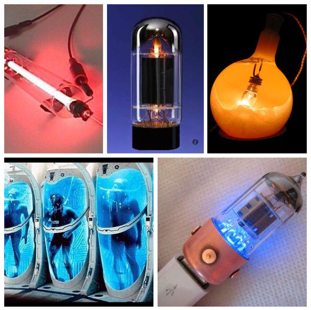 NeisforNEON's tweet photo. Examples of neon at use #lasers #cyrogenics #lamps #tvtubes #neonlights https://t.co/JgzgOHNEZt
