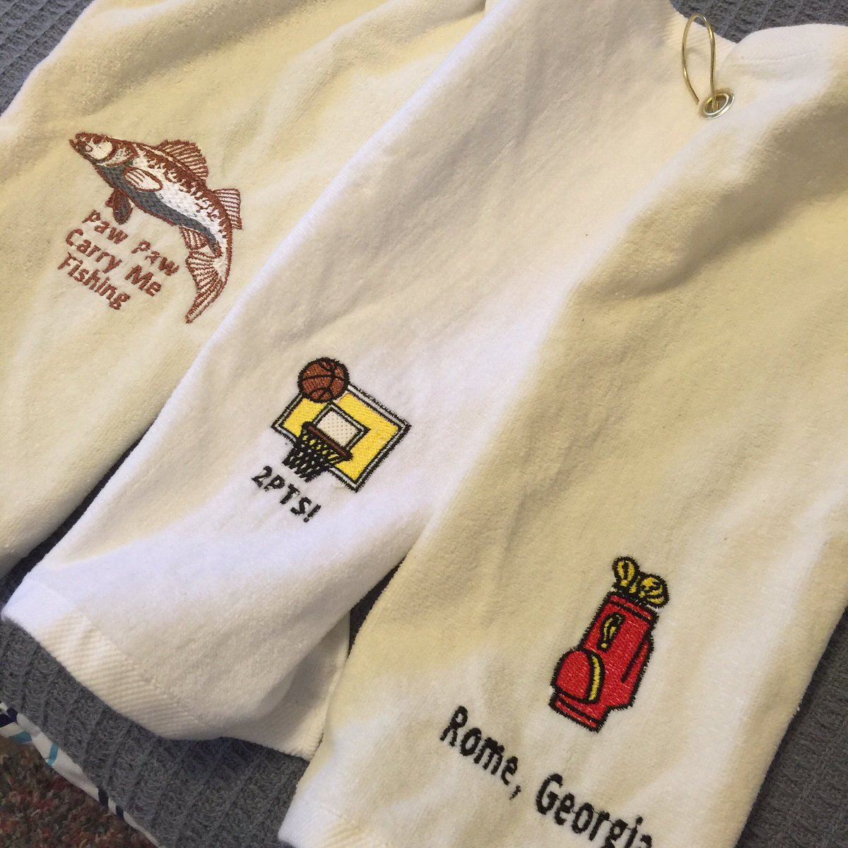 tatumpatch's tweet photo. Sports towels fun yo make https://t.co/hcoXYtlGYh