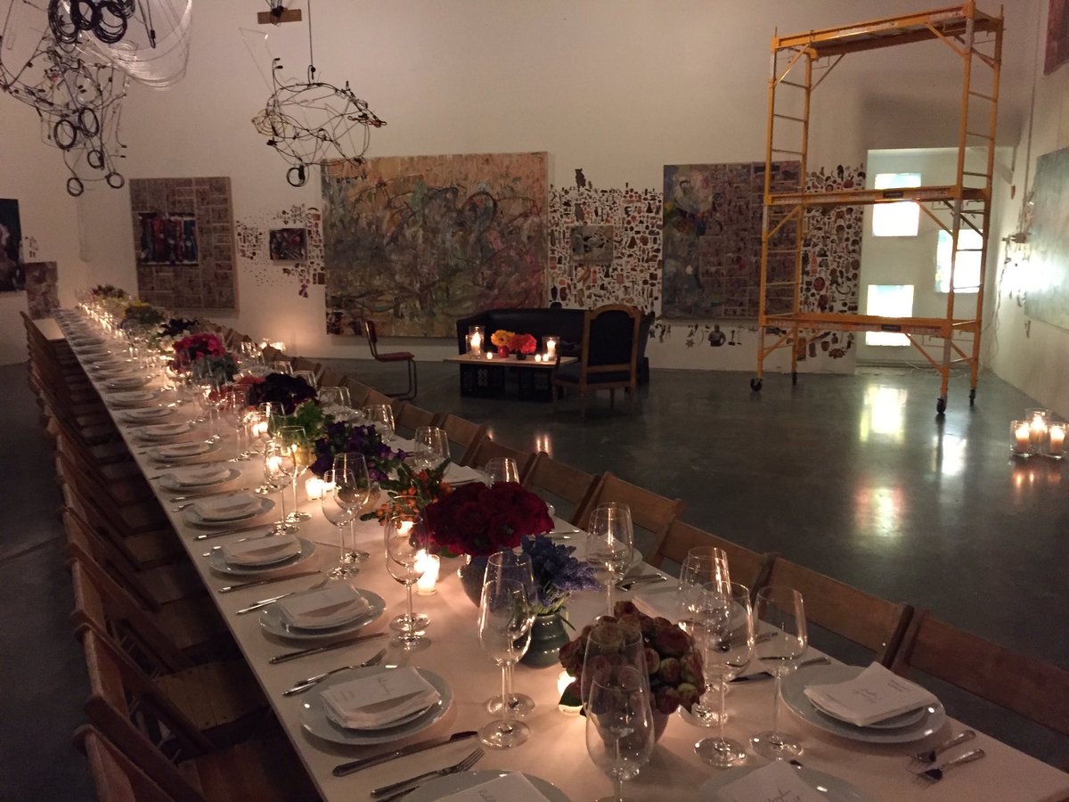OfficialRodarte's tweet photo. Rodarte x @andotherstories Launch Dinner @framenoir #josephfree @davidrodgersinc 💐💐💐 #elliotthundley https://t.co/FsWfaalMFX
