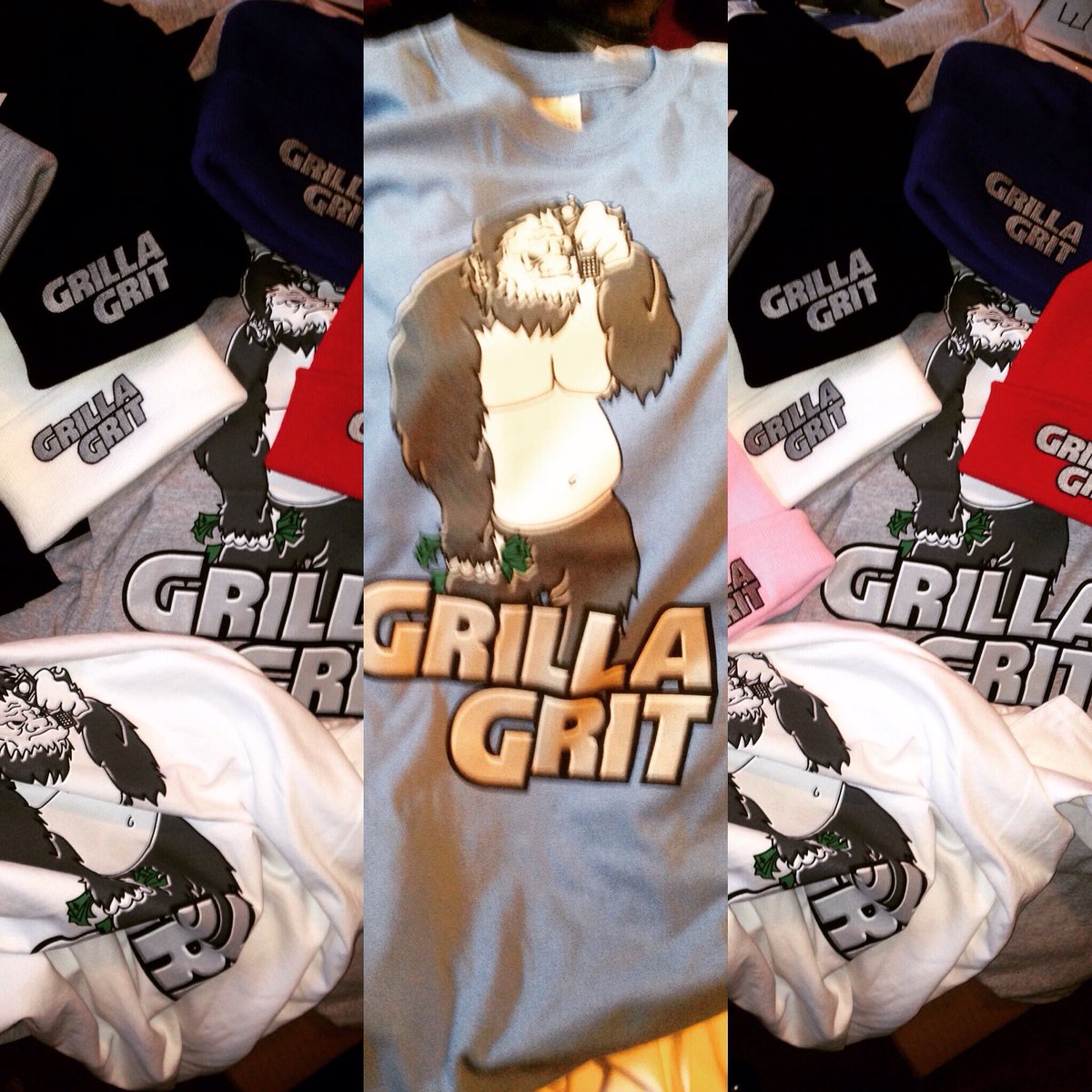 Rushmfr's tweet photo. Grilla Wear #wemfr #grillagrit #freethefactor https://t.co/LTQAyepqmx