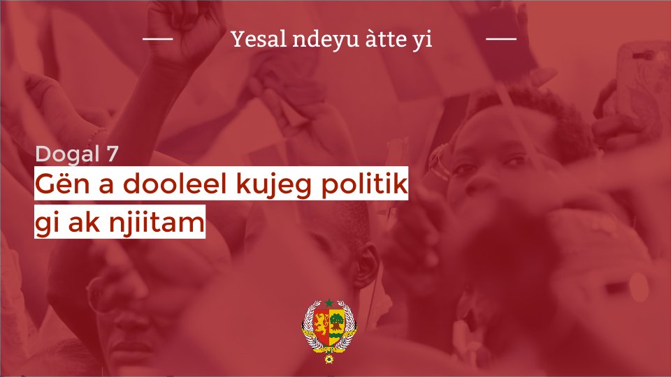 CojerDakar's tweet photo. #Senegal #SenegalEmergent #jevoteoui #referendum20mars #frontduoui #oui #frontdunon https://t.co/an5b27YQMU