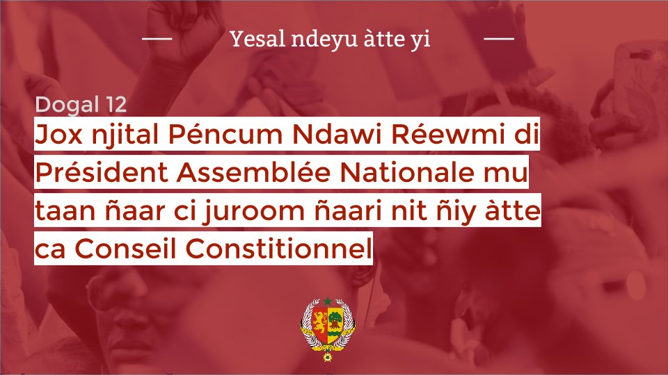 CojerDakar's tweet photo. #Senegal #SenegalEmergent #jevoteoui #referendum20mars #frontduoui #oui #frontdunon https://t.co/NKdBRKbzBz
