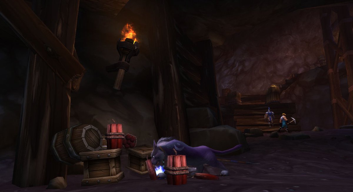 raini_bows's tweet photo. ... kitten, what are you over there doing with that dynamite? #Warcraft #GarrisonLife https://t.co/WhYEW3kdpM