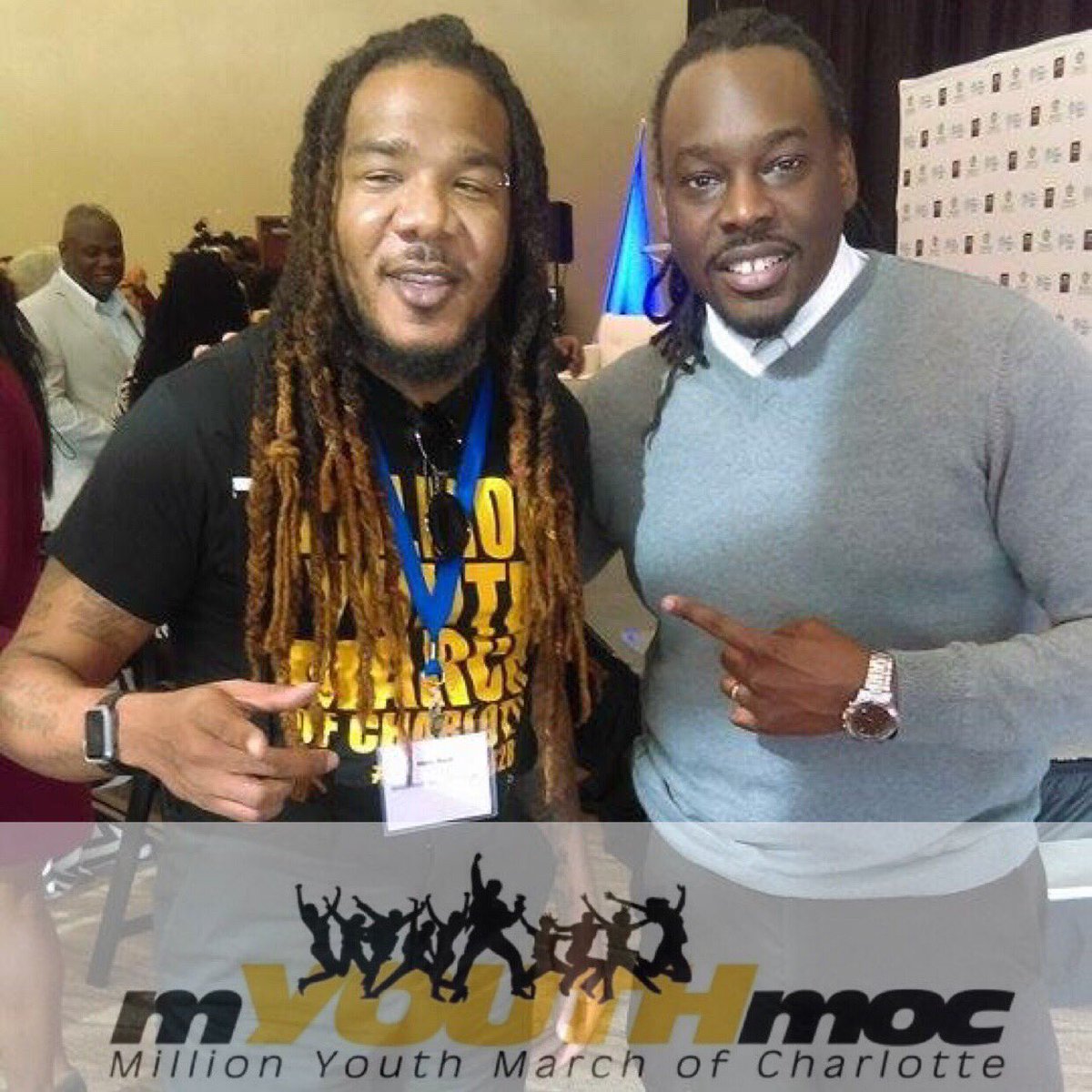 mYOUTHmoc's tweet photo. @OfficiallyMARIO Founder of @mYOUTHmoc with JAMES E. FORD #OSTSummit #mymocb2b16 https://t.co/c16A5sPfGB