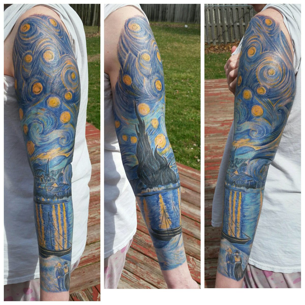 See more ideas about van gogh tattoo, tattoos, body art tattoos. 