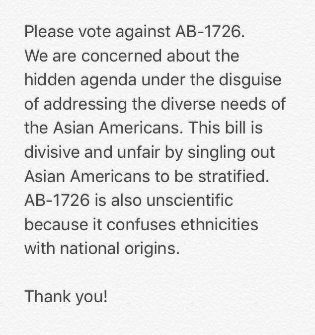nina_ni's tweet photo. @EricLinder Please vote against AB-1726. https://t.co/YMrn5OC74u